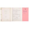 123. The Alan Rickman Archive: Bound Audition Script and Handwritten Note ### DIE HARD (1988)