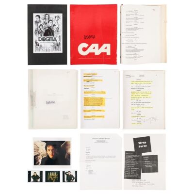 124. The Alan Rickman Archive: Bound Personal Hand-Annotated Shooting Scripts, Photographs, Paperwork and DVD Artwork ### DOGMA (1999)/CLERKS: THE ANIMATED SERIES (2000)