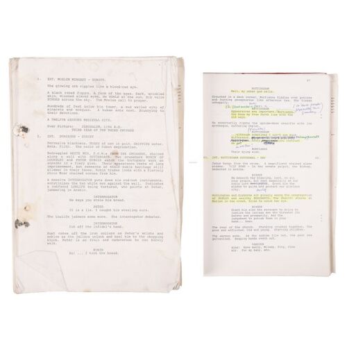 131. The Alan Rickman Archive: Bound Personal Annotated Shooting Script ### ROBIN HOOD: PRINCE OF THIEVES (1991)
