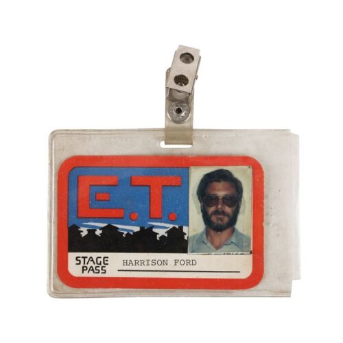 137. Harrison Ford's Stage Pass ### E.T. THE EXTRA-TERRESTRIAL (1982)
