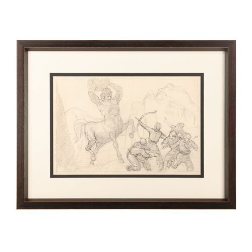 177. Ray Harryhausen Hand-Drawn Pencil Concept of the Cyclopean Centaur ### THE GOLDEN VOYAGE OF SINBAD (1973)