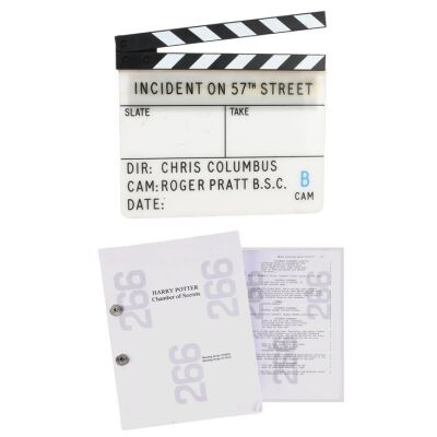 204. Working Title Clapperboard and Bound Shooting Script ### HARRY POTTER AND THE CHAMBER OF SECRETS (2002)