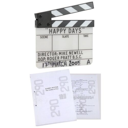 205. Working Title Clapperboard and Bound Script ### HARRY POTTER AND THE GOBLET OF FIRE (2005)