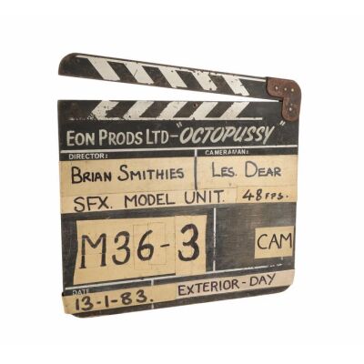 230. SFX Model Unit Clapperboard ### JAMES BOND: OCTOPUSSY (1983)
