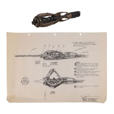 272. Phil Shearer Collection: Pod Head Jack and Hand-Drawn Concept Design ### THE MATRIX (1999)