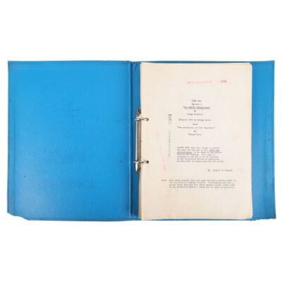 358. Rare Bound Second Draft Script Featuring Secret Revelation For First Time ### STAR WARS: THE EMPIRE STRIKES BACK (1980)