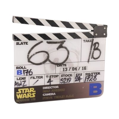 377. B-Camera Clapperboard ### STAR WARS: THE LAST JEDI (2017)
