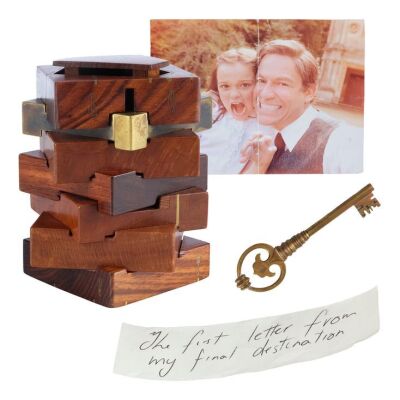 405. Lara Croft's (Alicia Vikander) Karakuri Puzzle with Key, Photo, and Note ### TOMB RAIDER (2018)