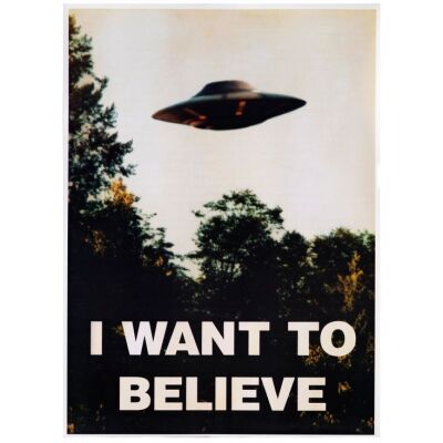 425. Fox Mulder's (David Duchovny) Production-made "I Want to Believe" Poster ### THE X-FILES: SEASONS 10 AND 11 (T.V. SERIES, 2016 - 2018)