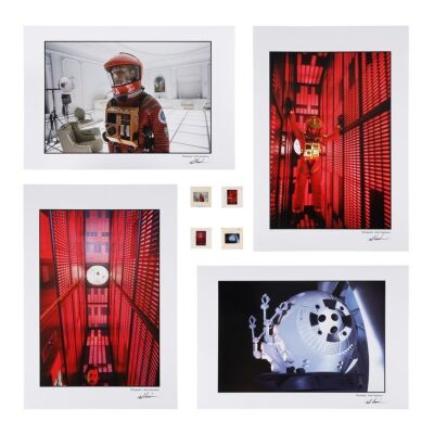 428. Keith Hamshere Collection: Set of Four Behind-the-scenes Prints with Matching Slides ### 2001: A SPACE ODYSSEY (1968)