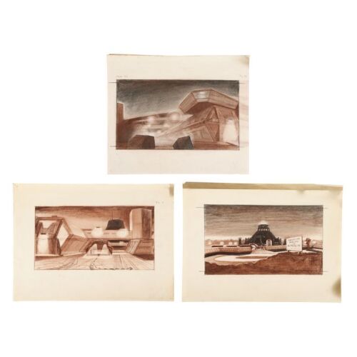 442. Set of Three Hand-drawn Acheron VFX Insert Storyboards ### ALIENS (1986)
