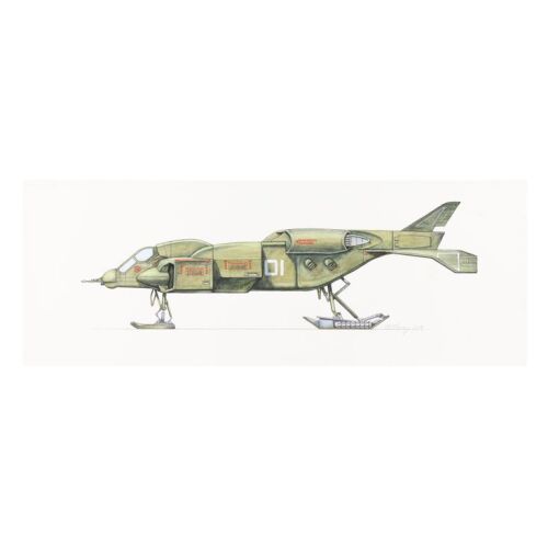 444. John R. Mullaney Collection: Hand-Illustrated and Painted "Dropship" Artwork by John R. Mullaney, 2019 ### ALIENS (1986)