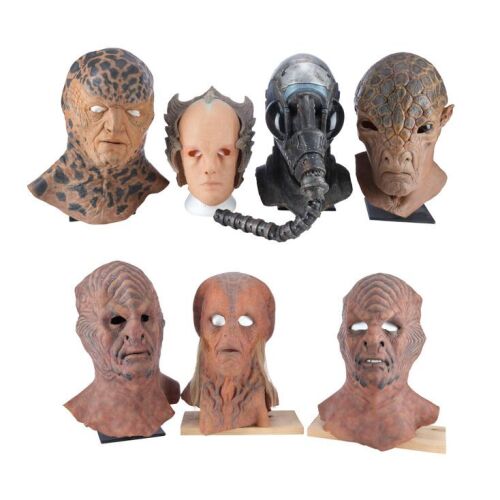 454. Set of Seven Production-made Background Alien Masks ### BABYLON 5 (1994-1998)
