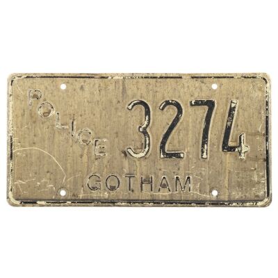 488. Gotham City Police License Plate ### BATMAN RETURNS (1992)