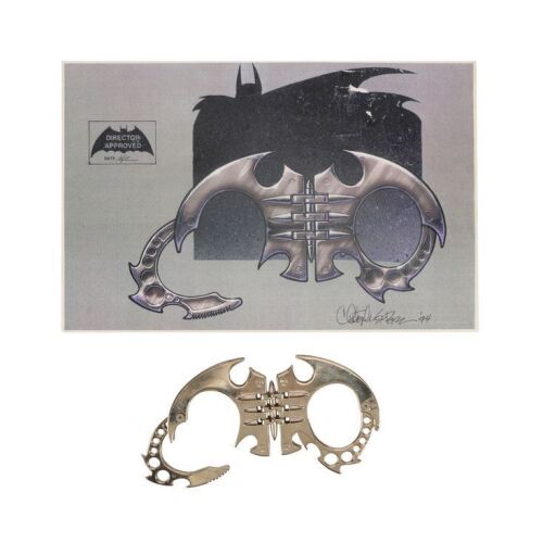 494. Batman's (Val Kilmer) Bat-Cuffs and Printed Copy Design ### BATMAN FOREVER (1995)