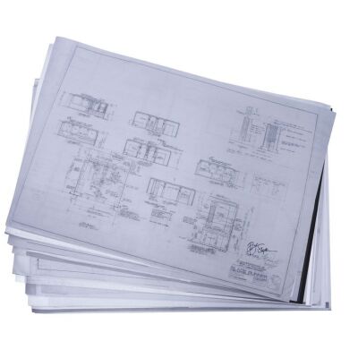 521. Set of 18 Set Design Blueprint Copies ### BLADE RUNNER (1982)