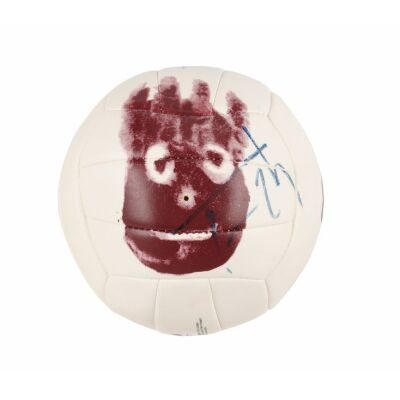 546. Tom Hanks-Autographed Wilson Volleyball Crew Gift ### CAST AWAY (2000)