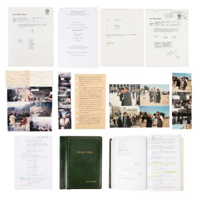606. The Alan Rickman Archive: Bound Personal Hand-Annotated Shooting Script, Letters and Photos ### MICHAEL COLLINS (1996)