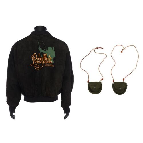 609. The Alan Rickman Archive: Personal Crew Jacket and Coin Purse Gifts ### ROBIN HOOD: PRINCE OF THIEVES (1991)