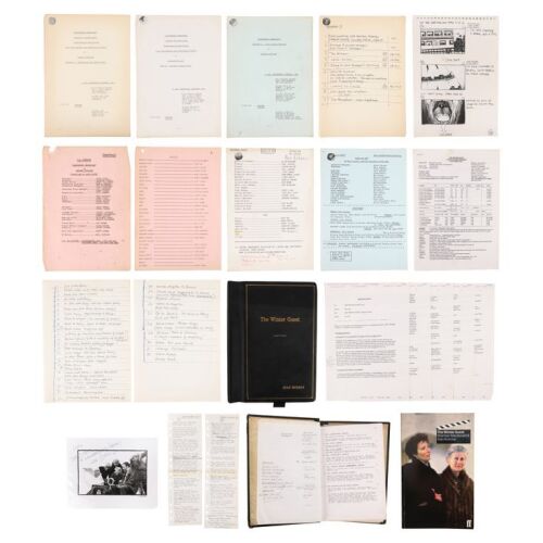 613. The Alan Rickman Archive: Bound Personal Hand-Annotated Shooting Scripts ### VICTORIA WOOD: WITH ALL THE TRIMMINGS (2000)/SEVEN DEADLY SINS: STAGE ACTING (1989)/GIRLS ON TOP: FOUR PLAY, TVEPISODE (1985)