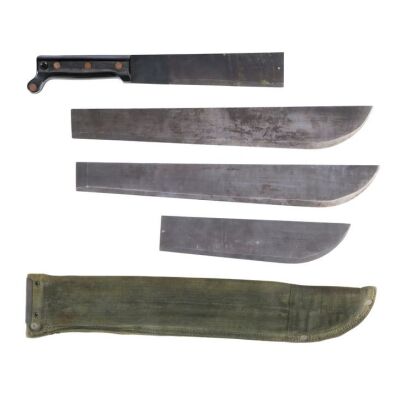 659. Jason Voorhees' (C. J. Graham) SFX Partial Machete with Three Blades and Sheath ### FRIDAY THE 13TH PART VI: JASON LIVES (1986)