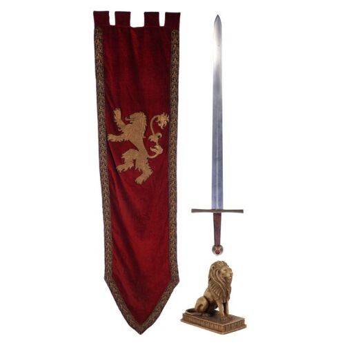 667. Lannister Banner, Metal Sword and Map Marker ### GAME OF THRONES (T.V. SERIES, 2011-2019)