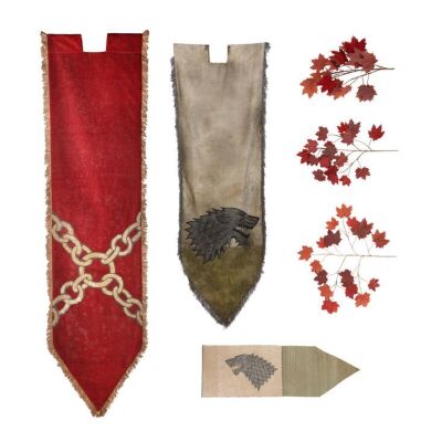 668. House Stark and House Umber Banners With Stark Flag and Heart Tree Sprays ### GAME OF THRONES (T.V. SERIES, 2011-2019)
