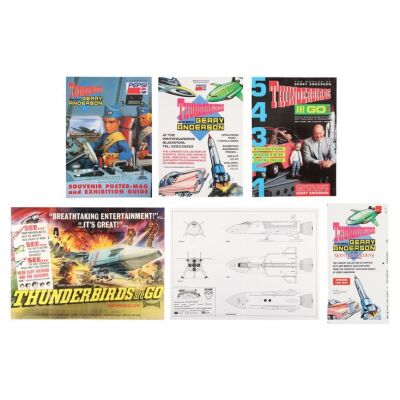 681. Thunderbirds Are GO Poster, Six Printed Diagrams and Other Ephemera ### GERRY ANDERSON