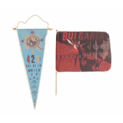 716. Pair of 422nd Quidditch World Cup Banners ### HARRY POTTER AND THE GOBLET OF FIRE (2005)