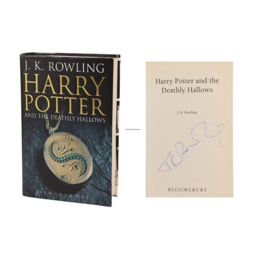 719. J.K. Rowling-autographed Harry Potter and the Deathly Hallows First Edition Book ### HARRY POTTER FRANCHISE (1997-2011)