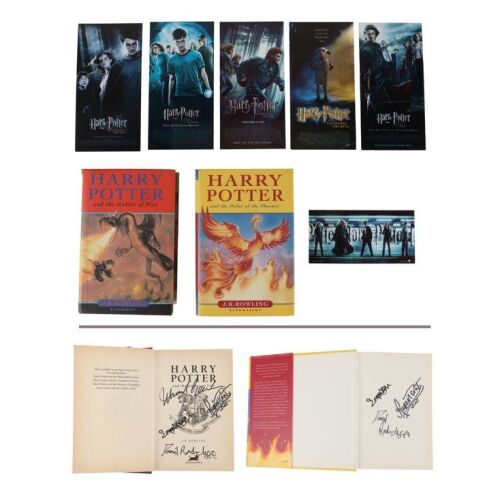 721. Pair of Cast-autographed Harry Potter Books with Six Screening Invitations ### HARRY POTTER FRANCHISE (1997-2011)