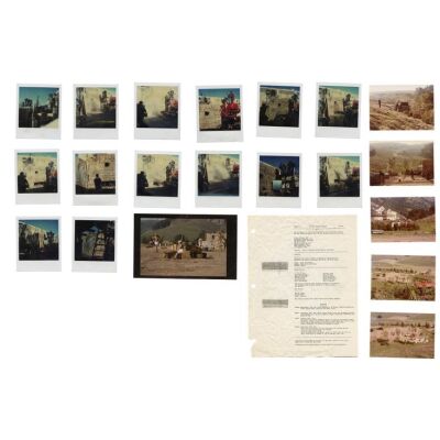 752. Set of 20 Behind-the-Scenes Photographs and Shooting Schedule ### INDIANA JONES AND THE TEMPLE OF DOOM (1984)