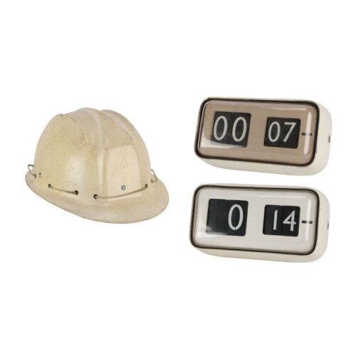 759. Pair of Volcano Base Countdown Clocks and SPECTRE Hard Hat ### JAMES BOND: YOU ONLY LIVE TWICE (1967)