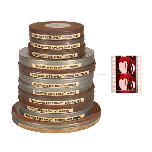 762. 11 Film Cans with 82 35mm Film Reels ### JAMES BOND: FOR YOUR EYES ONLY (1981)
