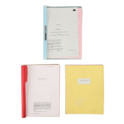 763. Set of Three Bound Alec Mills' Personal Shooting Scripts ### JAMES BOND: VARIOUS PRODUCTIONS