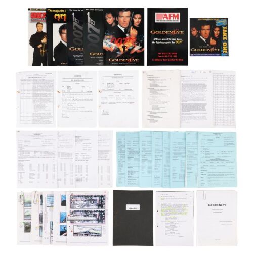 767. Scripts, Storyboards and Production Paperwork ### JAMES BOND: GOLDENEYE (1995)