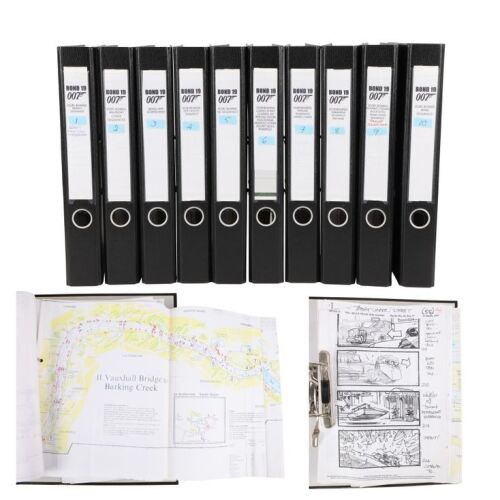 770. Set of 10 Storyboard Folders ### JAMES BOND: THE WORLD IS NOT ENOUGH (1999)