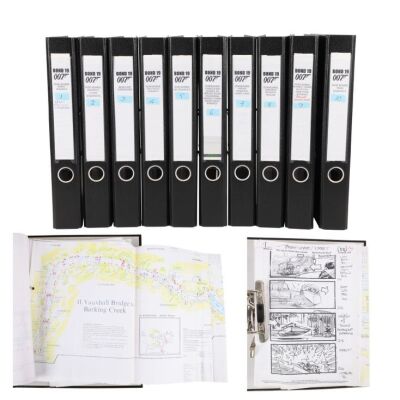 770. Set of 10 Storyboard Folders ### JAMES BOND: THE WORLD IS NOT ENOUGH (1999)
