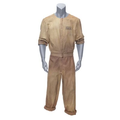 787. Judge Joseph Dredd's (Sylvester Stallone) Screen-matched Bloodied Aspen Penal Colony Uniform ### JUDGE DREDD (1995)