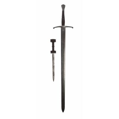 806. Jacques le Gris' (Adam Driver) Stunt Sword and Dagger ### THE LAST DUEL (2021)