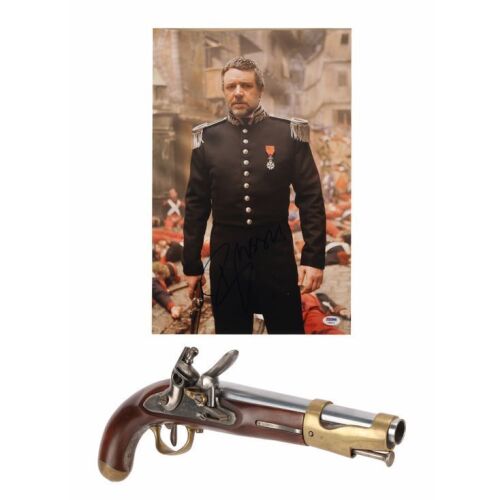 811. Inspector Javert's (Russell Crowe) Hero Flintlock Pistol and Autographed Photo ### LES MISERABLES (2012)
