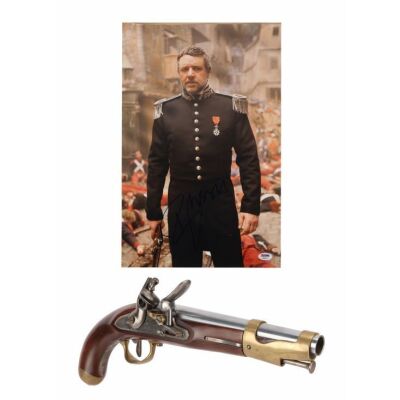 811. Inspector Javert's (Russell Crowe) Hero Flintlock Pistol and Autographed Photo ### LES MISERABLES (2012)