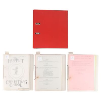 863. Annotated Script, Music Score Sheets, Printed Storyboards and Production Paperwork ### THE MUPPET CHRISTMAS CAROL (1992)