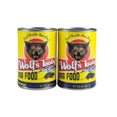 884. Pair of Wolf's Tooth Rat Flavored Dog Food Cans ### ONCE UPON A TIME... IN HOLLYWOOD (2019)