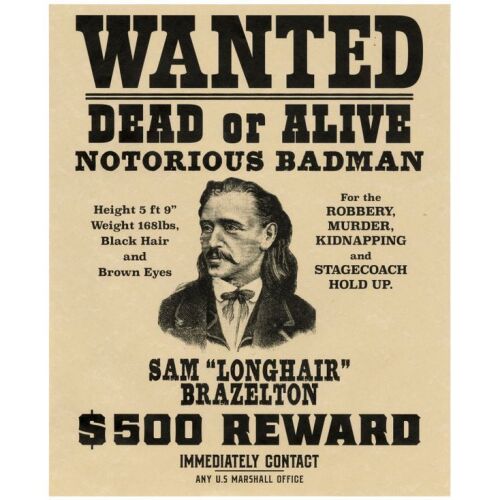 888. Bounty Law "Wanted" Poster ### ONCE UPON A TIME... IN HOLLYWOOD (2019)