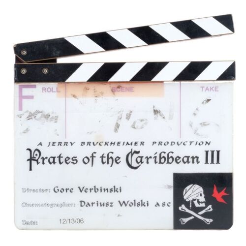 901. F Clapperboard ### PIRATES OF THE CARIBBEAN: AT WORLD'S END (2007)
