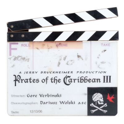 901. F Clapperboard ### PIRATES OF THE CARIBBEAN: AT WORLD'S END (2007)