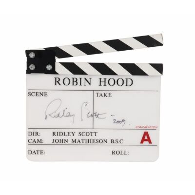 922. Ridley Scott-Autographed Clapperboard ### ROBIN HOOD (2010)