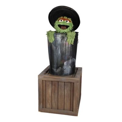 929. Promotional 1990s Sesame Street General Store Oscar the Grouch Animatronic Display ### SESAME STREET