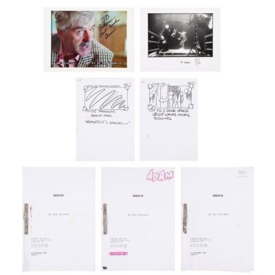 937. Guy Ritchie's Handwritten Confrontation Scene Notes with Brad Pitt and Dennis Farina's Autographs, Three Bound Scripts, and Two Storyboard Booklets ### SNATCH (2000)